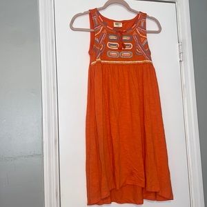 Crazy 8 girls size 10-12 Orange Dress!